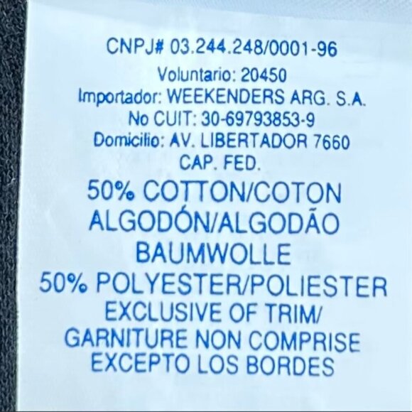 Weekenders Brown Black Knit Button-Up Long Sleeve Cardigan Jacket Size XL - Picture 7 of 8